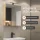 Spiegelschrank mit LED Beleuchtung 60cm (gold eiche)