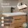Badmöbel Set mit Spiegelschrank und Waschtisch mit Schubladen – 60 cm / gold eiche