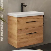 Meuble-lavabo avec meuble sous-vasque de 60 cm -...