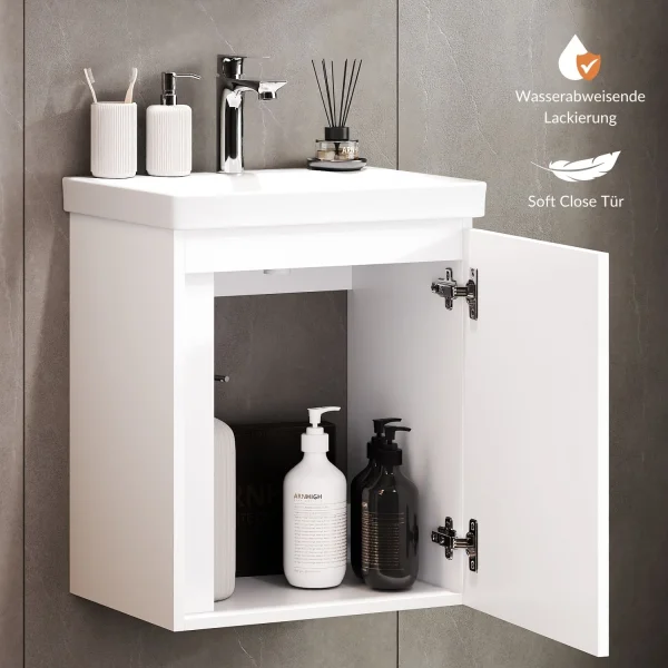 Sink base cabinet 50cm (white)