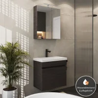 Bathroom Furniture Set  - Vanity with Mirror Cabinet 60...