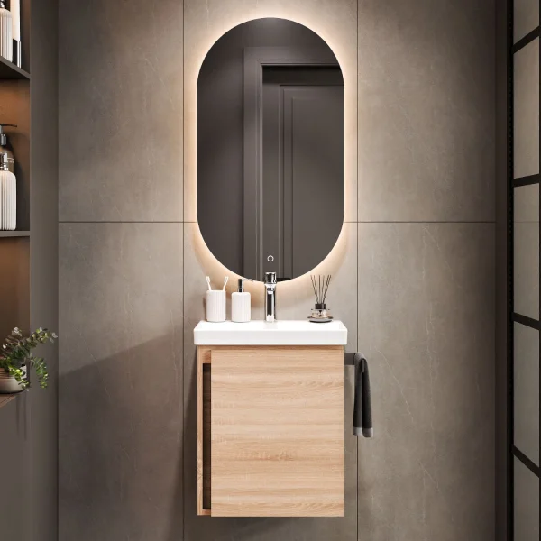 Vanity Unit with Sink 50 cm