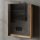 Mirror cabinet with LED lighting Wotan oak 50 cm