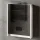 Planetmöbel Spiegelschrank – 50cm Weiß Hochglanz, mit LED-Beleuchtung
