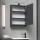 Armadietto a specchio – 50 cm, grigio opaco, con illuminazione a LED