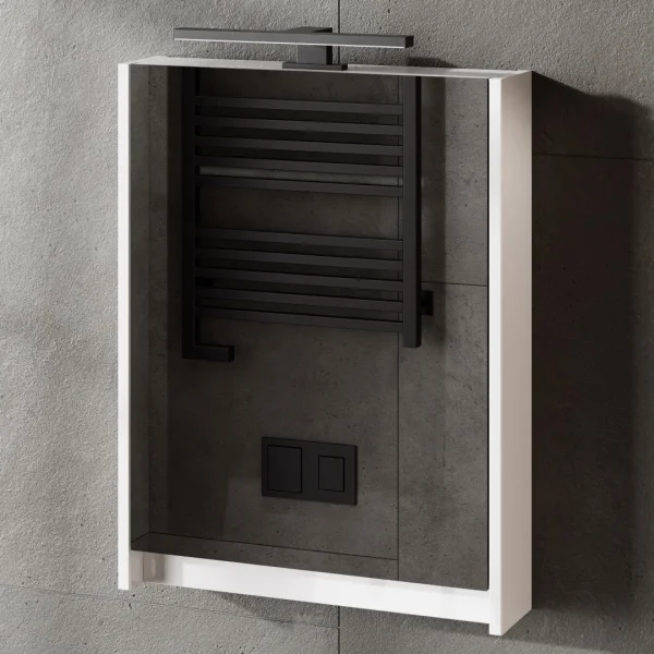 Mirror cabinet with LED lighting 50cm, various colours colours