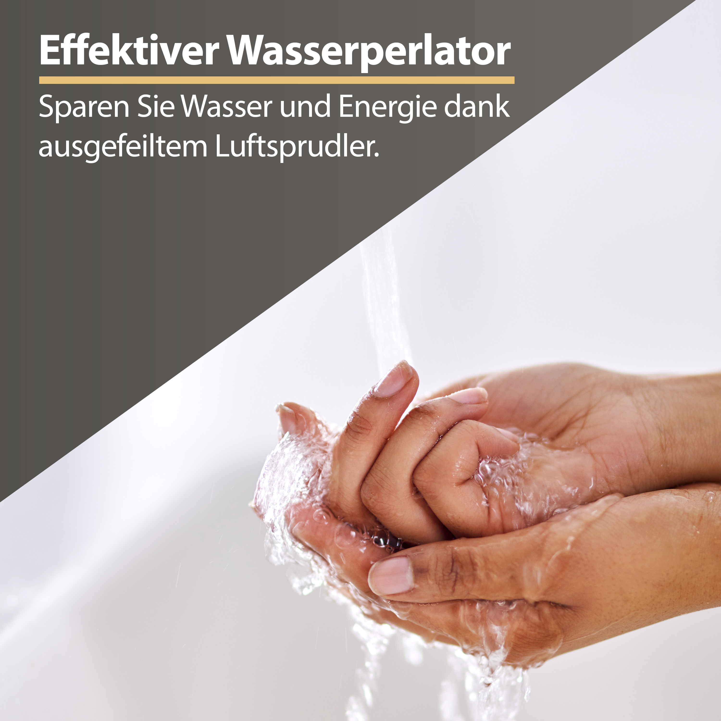 Wasserfluss Armatur