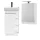 Meuble-lavabo + armoire de toilette + robinetterie noire