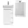 Meuble-lavabo + armoire de toilette + robinetterie chromée