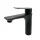with black matt mixer tap