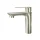 with gold brush mixer tap