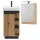 Meuble-lavabo + armoire de toilette + robinetterie